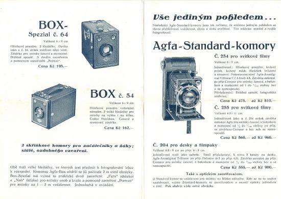 Agfa  reklamni prospekt | antikvariat - detail knihy