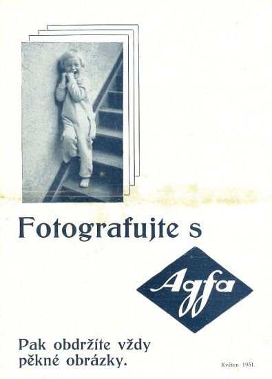Agfa  reklamni prospekt | antikvariat - detail knihy