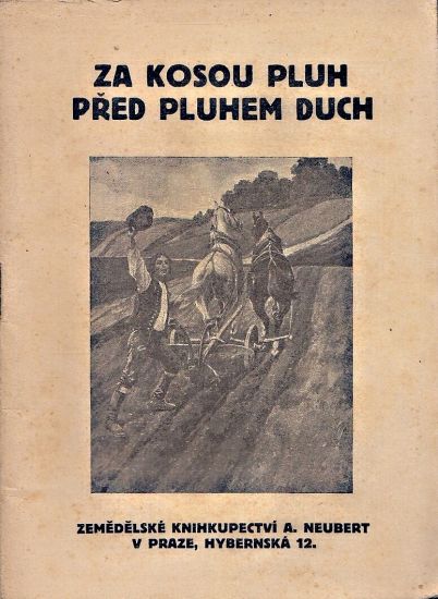 Za kosou pluh pred pluhem duch | antikvariat - detail knihy