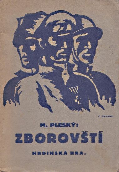 Zborovsti  Hrdinska hra o 3 dejstvich - Plesky Metodej | antikvariat - detail knihy
