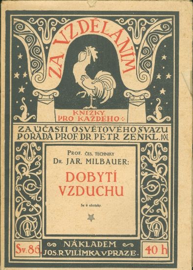 Dobyti vzduchu - Milbauer Jar Dr | antikvariat - detail knihy