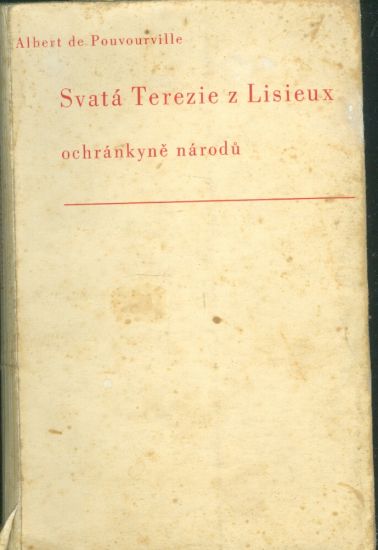 Svata Terezie z Lisieux - Pouvourville Albert de | antikvariat - detail knihy