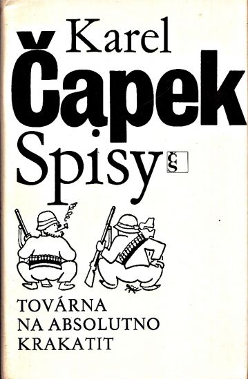 Tovarna na absolutno Krakatit - Capek Karel | antikvariat - detail knihy