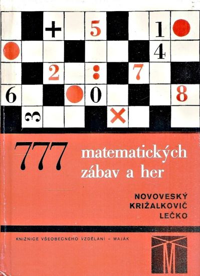 777 matematickych zabav a her - Novolesky S Krizalkovic K Lecko I | antikvariat - detail knihy