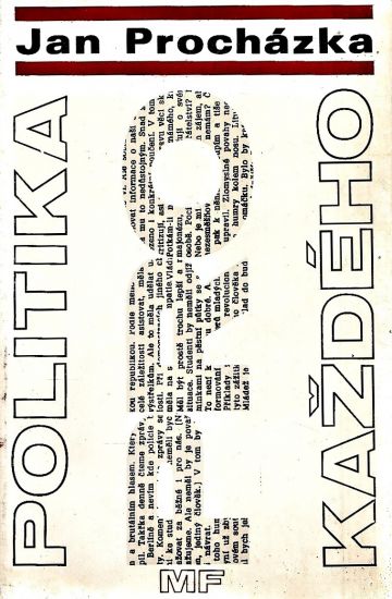 Politika pro kazdeho - Prochazka Jan | antikvariat - detail knihy