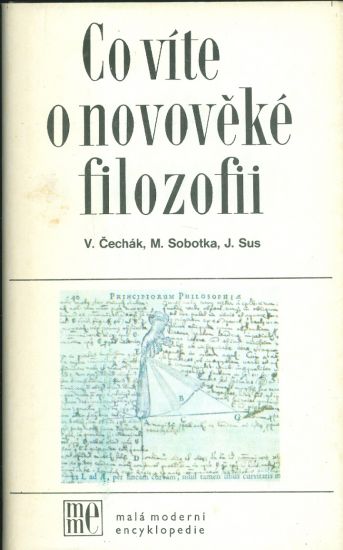 Co vite o novoveke filozofii - cechak V Sobotka M Sus J | antikvariat - detail knihy