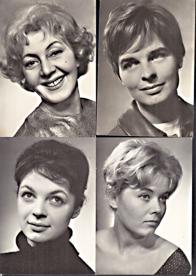 Pohlednice ceskoslovenskych hercu | antikvariat - detail knihy