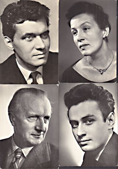 Pohlednice ceskoslovenskych hercu | antikvariat - detail knihy