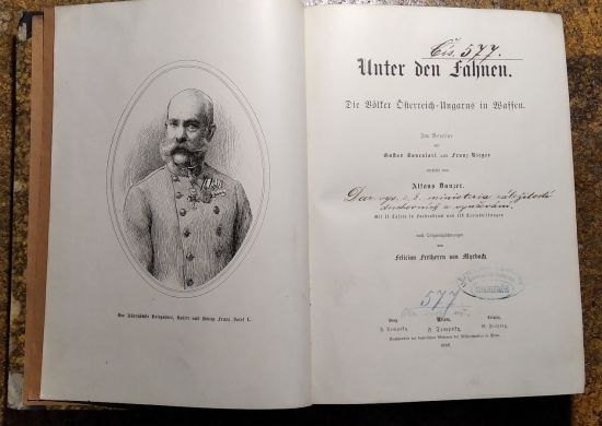 Unter den fahnen  Die Volker OsterreichUngarns in Waffen - Danzer Alfons | antikvariat - detail knihy
