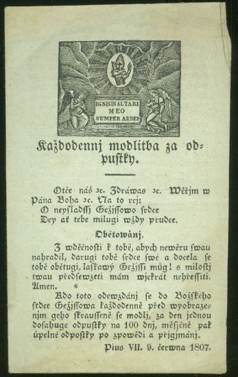 Kazdodenni modlitba za odpustky | antikvariat - detail knihy
