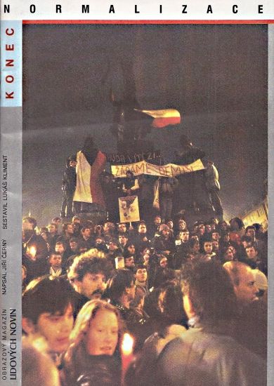 Konec normalizace obrazovy magazin Lidovych novin - Cerny Jiri Kliment Lukas | antikvariat - detail knihy