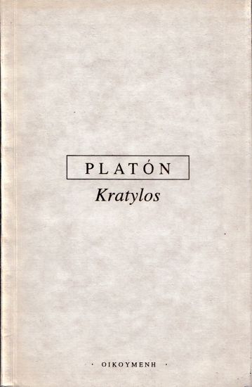 Kratylos - Platon | antikvariat - detail knihy