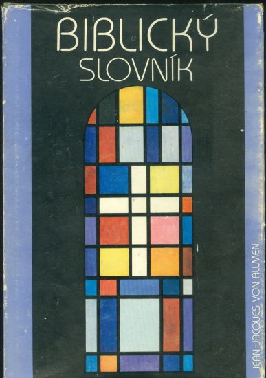 Biblicky slovnik - Allmen Jean  Jacques von | antikvariat - detail knihy