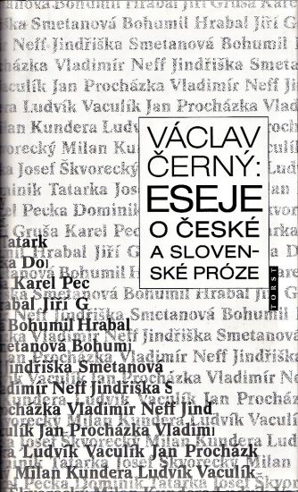 Eseje o ceske a slovenske proze - Cerny Vaclav | antikvariat - detail knihy