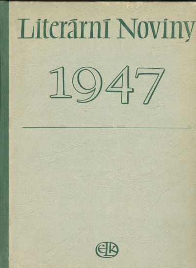 Literarni noviny 1947 - Novotny M  Weil J redakce | antikvariat - detail knihy