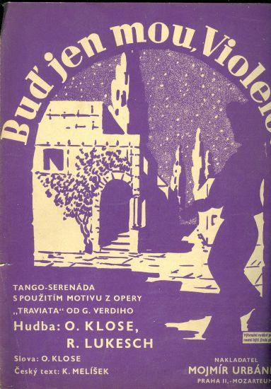 Bud jen mou Violeto | antikvariat - detail knihy