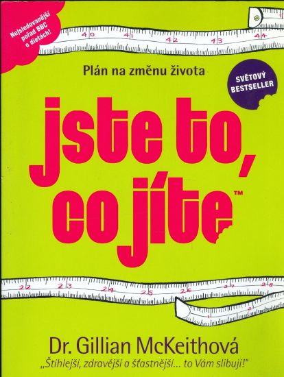 Jste to co jite - McKeithova Gillian Dr | antikvariat - detail knihy