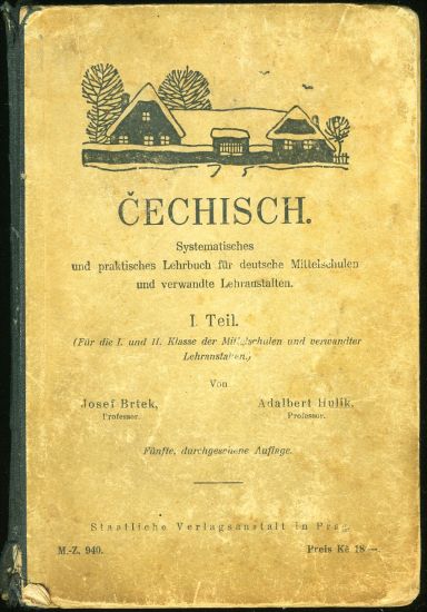 Cechisch  Systematisches und praktisches Lehrbuch  - Brdek J Hulik A | antikvariat - detail knihy