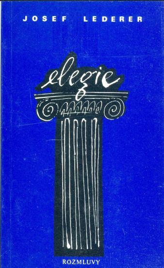 Elegie - Lederer Josef | antikvariat - detail knihy