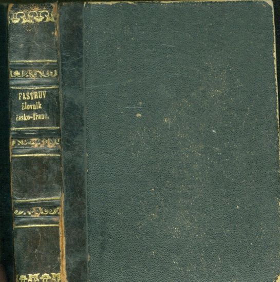 Slovnik cesko  francouzsky - Faster Kaspar | antikvariat - detail knihy