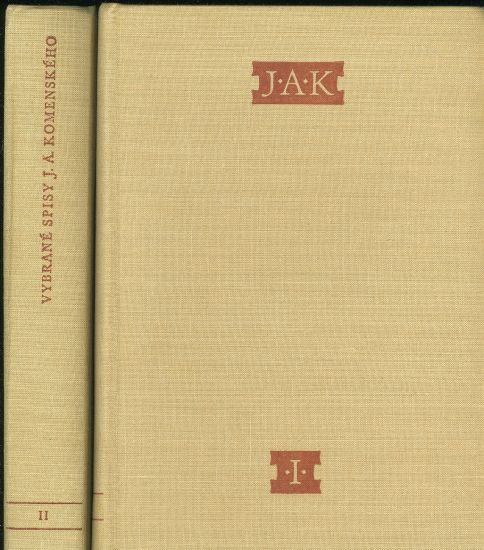 Vybrane spisy Jana Amose Komenskeho I  II - Kopecky J Dr a kolektiv | antikvariat - detail knihy
