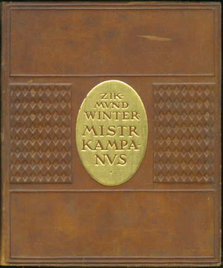 Mistr Kampanus - Winter Zikmund | antikvariat - detail knihy