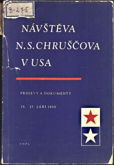 Navsteva N S Chruscova v USA - Chruscov Nikita Sergejevic | antikvariat - detail knihy