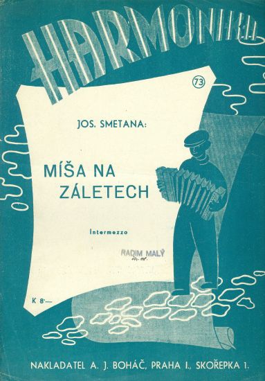 Misa na zaletech  Harmonika  Intermezzo - Smetana Jos | antikvariat - detail knihy