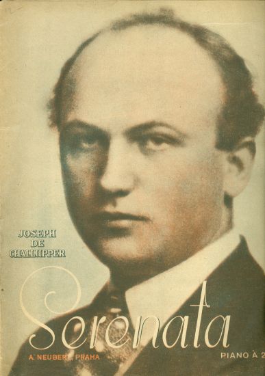 Serenata  Piano pro 2 ruce - Joseph de Challupper | antikvariat - detail knihy