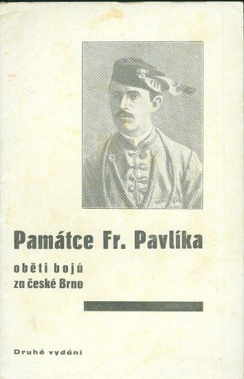Pamatce Fr Pavlika obeti boju za ceske Brno - Jandasek L | antikvariat - detail knihy