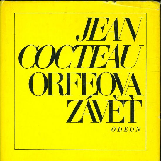 Orfeova zavet - Cocteau Jean | antikvariat - detail knihy