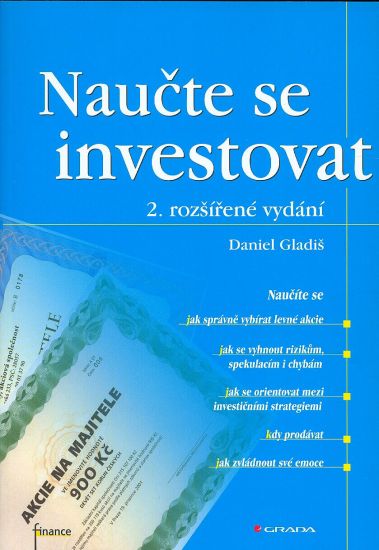 Naucte se investovat - Galis Daniel | antikvariat - detail knihy