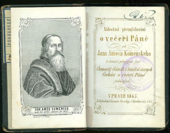 Nabozna premyslovani o veceri Pane - Komensky Jan Amos | antikvariat - detail knihy