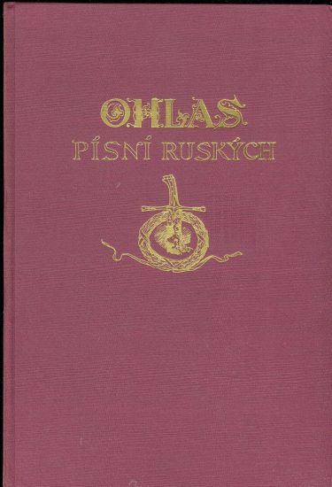 Ohlas pisni ruskych - Celakovsky Frantisek Ladislav | antikvariat - detail knihy