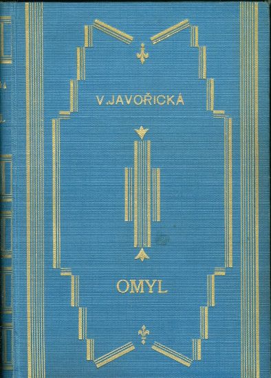 Omyl - Javoricka Vlasta | antikvariat - detail knihy
