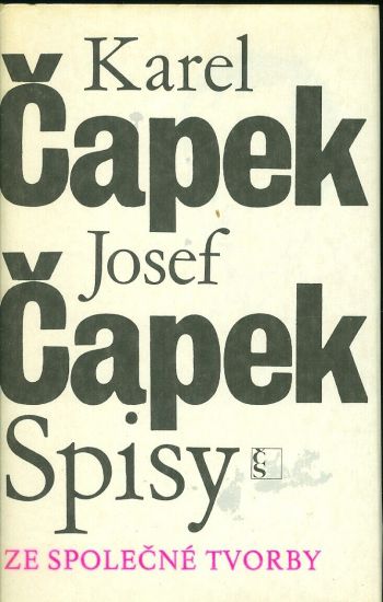 Ze spolecne tvorby - Capek Karel Capek Josef | antikvariat - detail knihy