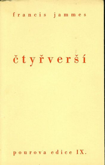 Ctyrversi - Jammes Francis | antikvariat - detail knihy