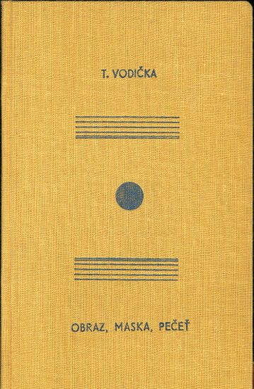 Obraz maska pecet  Essaye - Vodicka Timotheus | antikvariat - detail knihy