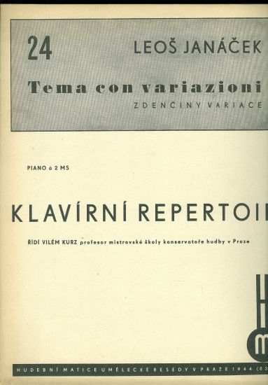 Zdenciny variace - Janacek Leos | antikvariat - detail knihy