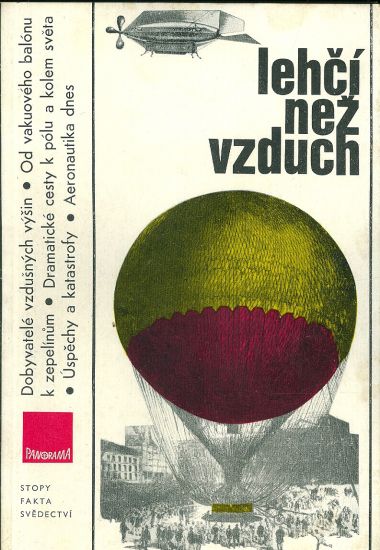 Lehci nez vzduch  Kapitoly z malych dejin vzduchoplavby - Vrchovecky Karel | antikvariat - detail knihy