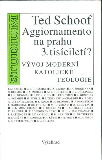 Vyvoj moderni katolicke teologie - Schoof Ted | antikvariat - detail knihy