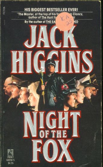 Night of the fox - Higgins Jack | antikvariat - detail knihy