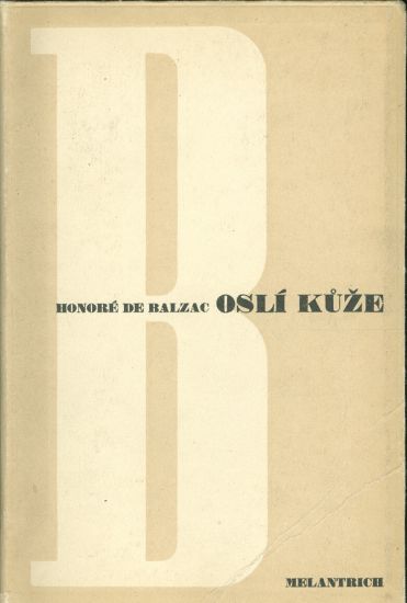 Osli kuze - Balzac Honore de | antikvariat - detail knihy