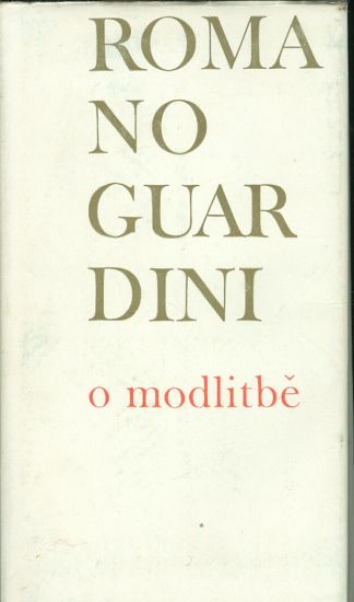 O modlitbe - Guardini Romano | antikvariat - detail knihy