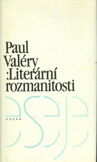 Literarni rozmanitosti - Valery Paul | antikvariat - detail knihy