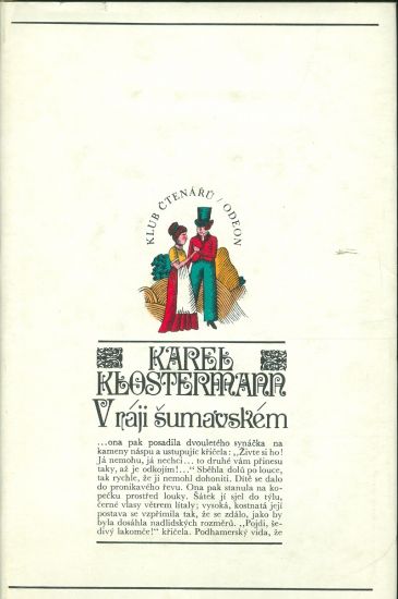 V raji sumavskem - Klostermann Karel | antikvariat - detail knihy
