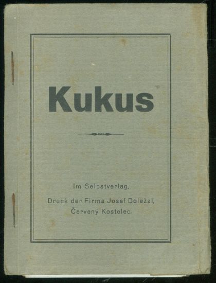 Kukus | antikvariat - detail knihy