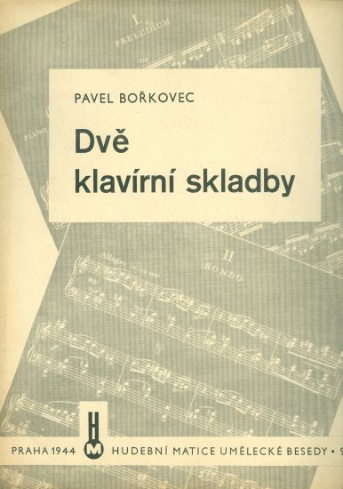 Dve klavirni skladby - Borkovec Pavel | antikvariat - detail knihy