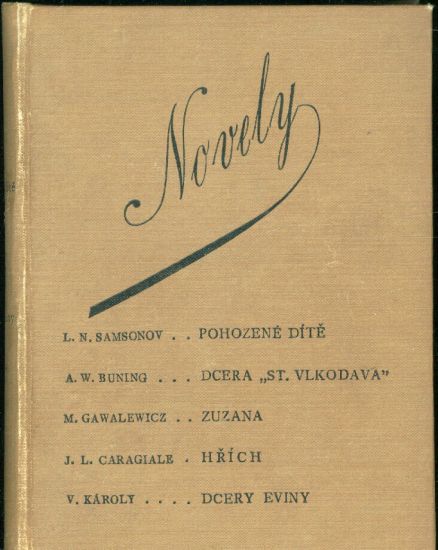 Novely 4 svazky - ruzni autori | antikvariat - detail knihy