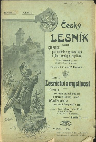 Cesky lesnik roc II c 1  sesit 7 | antikvariat - detail knihy